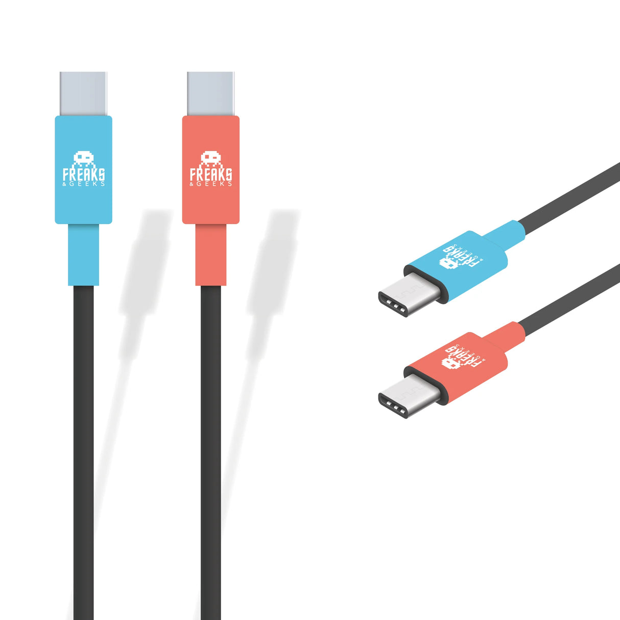 USB-C til USB-C Opladnings- og Datakabel 3A – 3 Meter