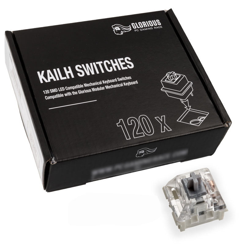 Glorious Kailh Speed Silver Switches (120 Stück)