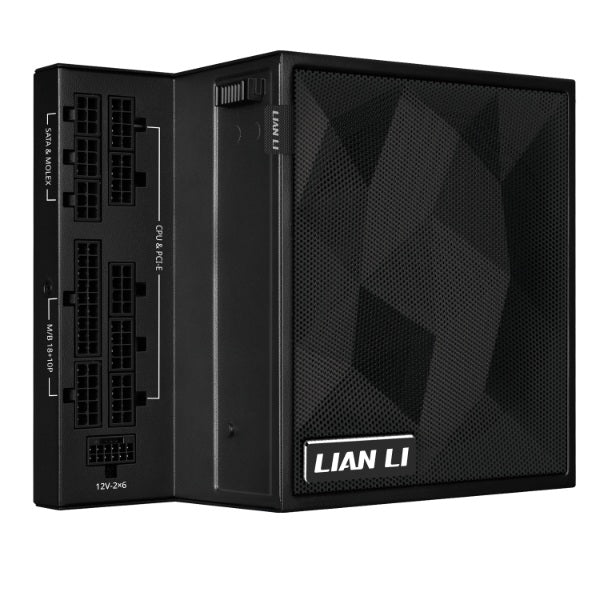 Lian Li EDGE Gold V2 850W with EDGE Hub V2 Black – produktbillede