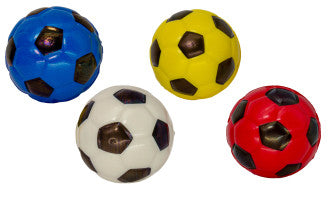 Blød Fodbold 6,3 cm – Assorteret – produktbillede