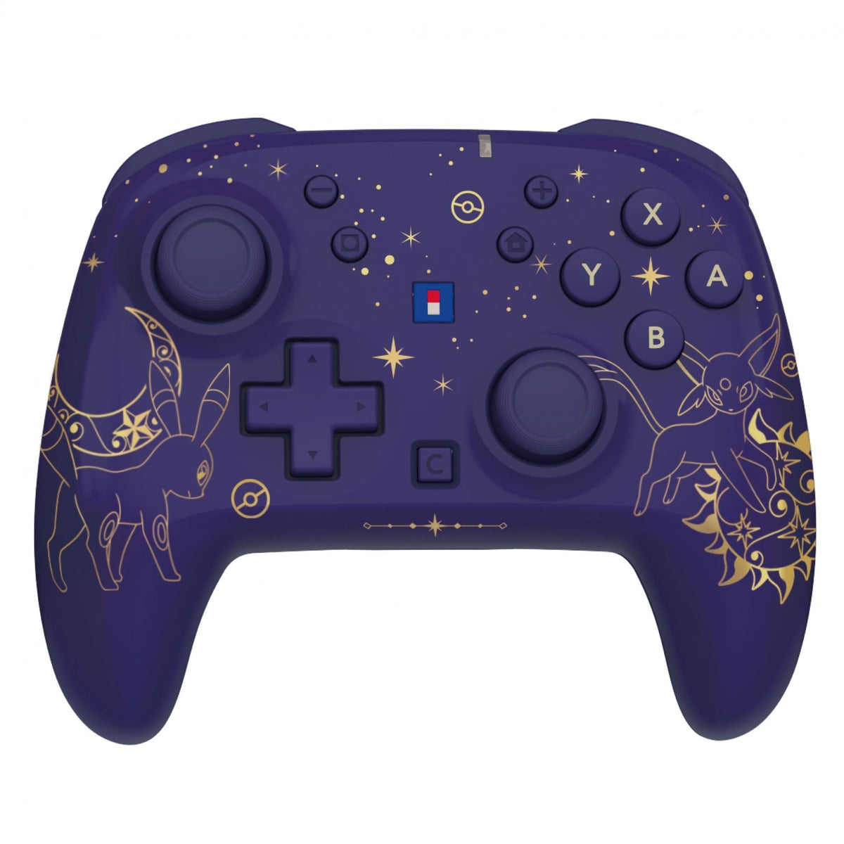 HORI Wireless HORIPAD Turbo (Espeon & Umbreon) for Nintendo Switch 2 – Purple
