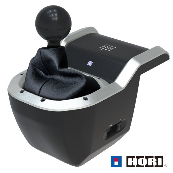 HORI - Racing Wheel Overdrive + 7-Speed Racing Shifter Bundle For PC (Windows 11/10)