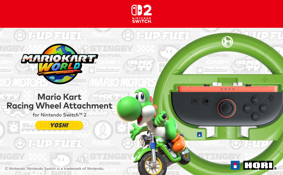 Producentens temabillede – HORI Yoshi ratgreb til Joy-Con 2 – Nintendo Switch 2