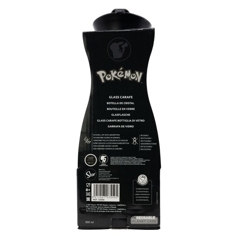 Pokémon XL Glasflasche (Pokéball)
