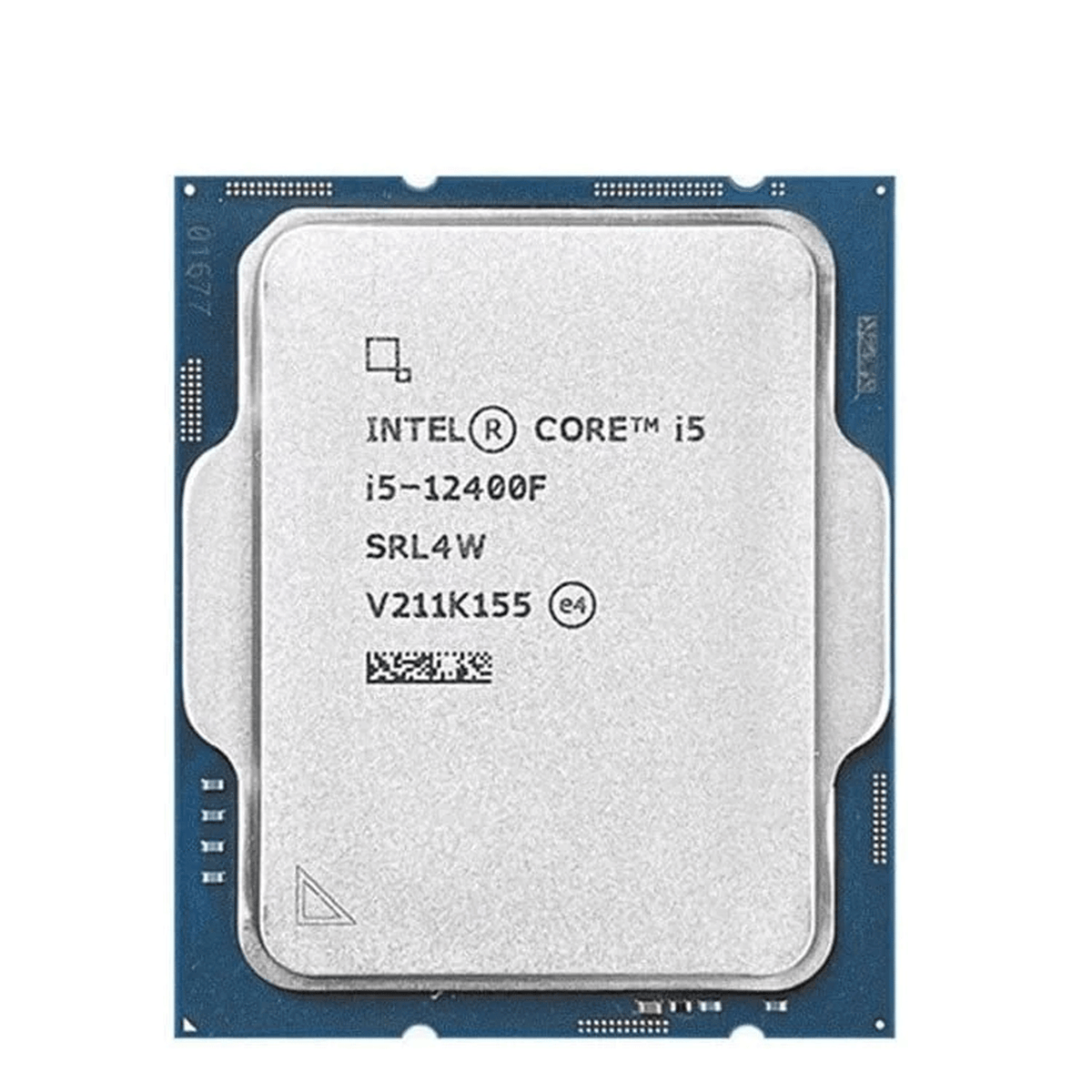 Intel Core i5 12400F processor – set ovenfra