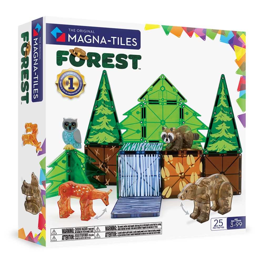 MAGNA-TILES - Forest Animals 25 pcs set (90224) Magna Tiles