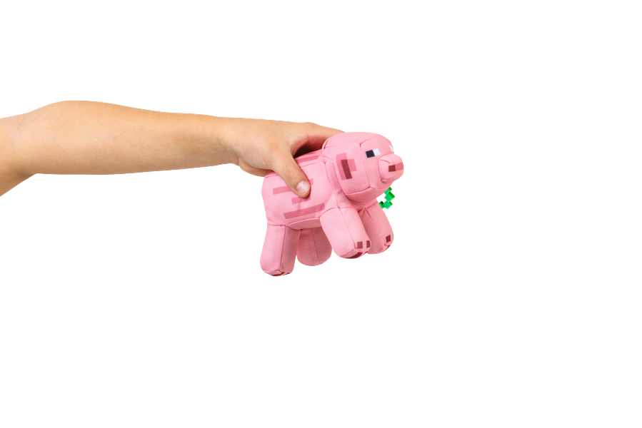 Minecraft - Clip-on Plys - Pig