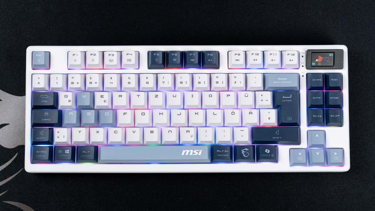 MSI FORGE GK600 TKL Wireless Sky – produktfoto 1