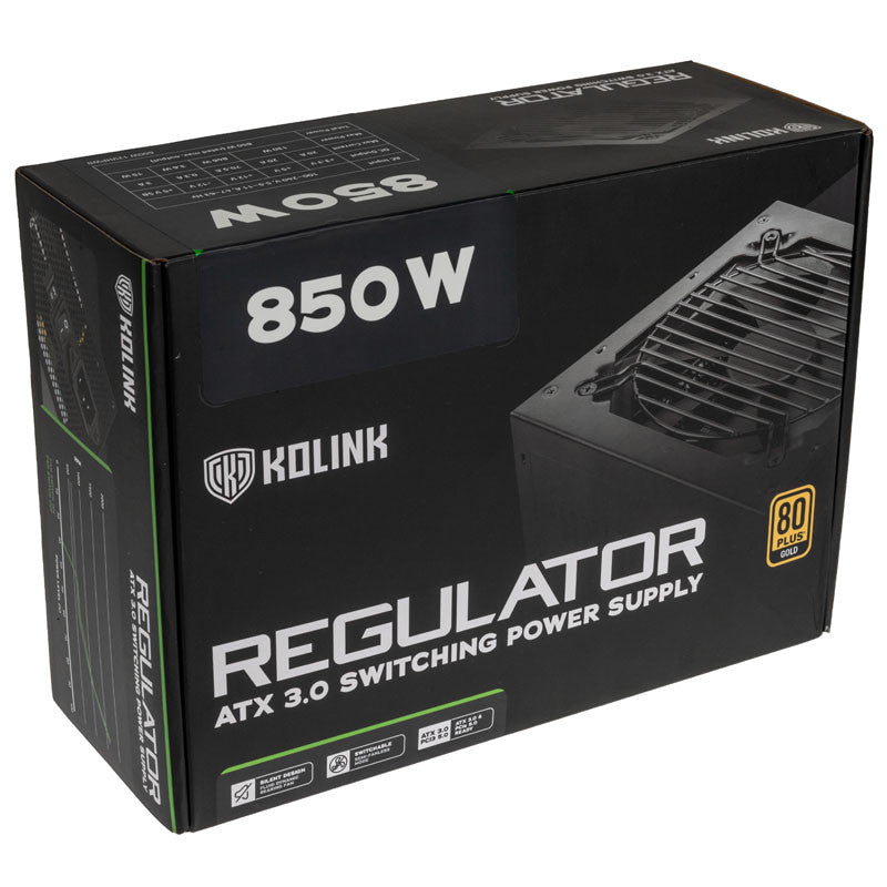Kolink KL-R850FG Netzteil. Gen5. Gold - 850 W, ATX 3.0, 600 W 12VHPWR