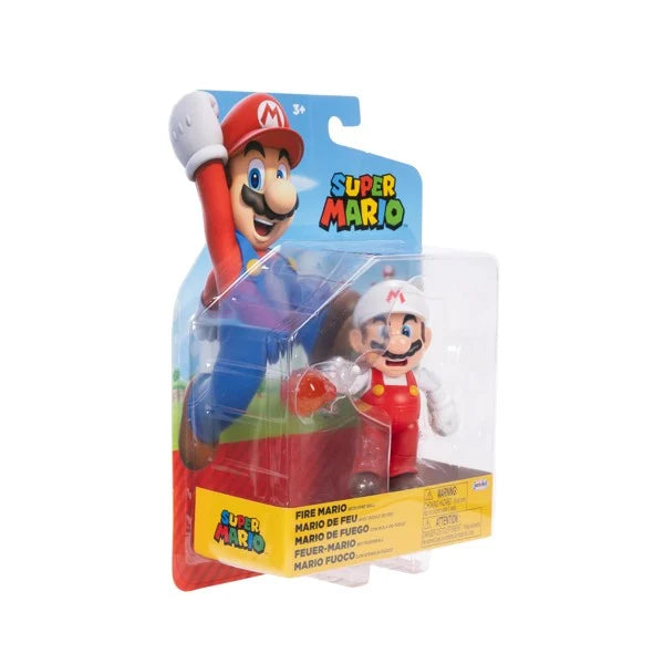 Nintendo Super Mario - 4 Figure - Fire Mario (424484)