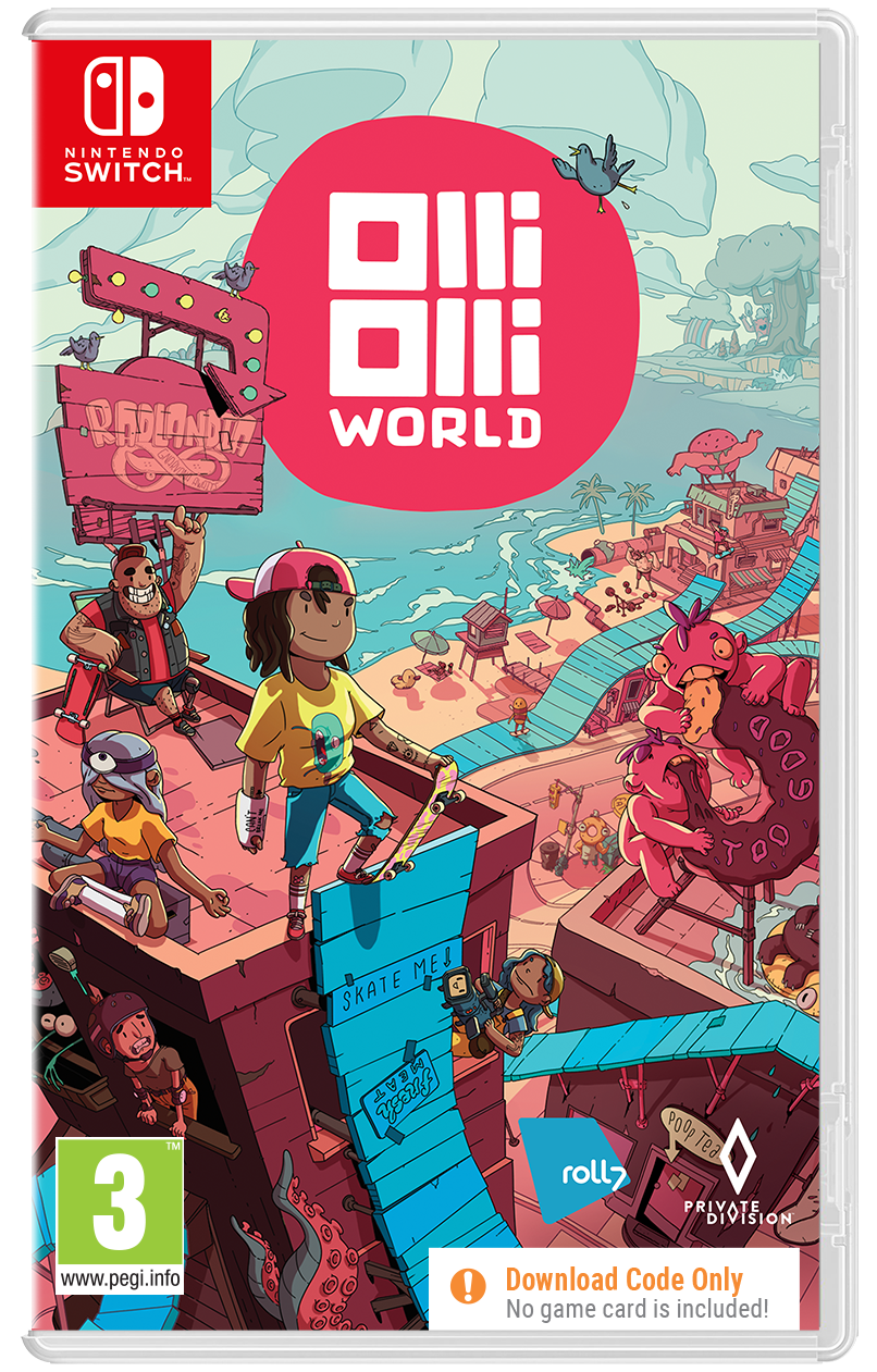 OlliOlli World (Code in a Box) - Nintendo Switch