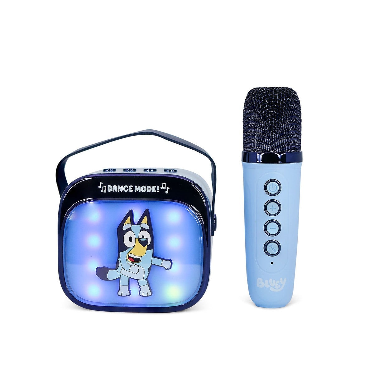 OTL - Light Up Wireless Karaoke Speaker W/ Microphone - Bluey OTL