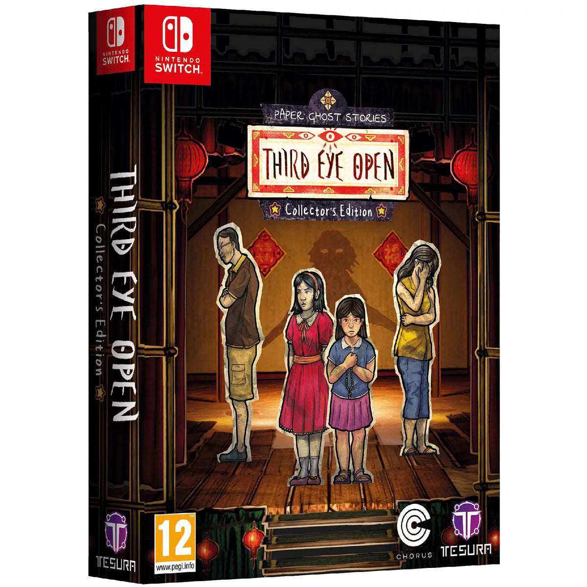 Paper Ghost Stories: Third Eye Open – Collector’s Edition – Nintendo Switch – spilomslag