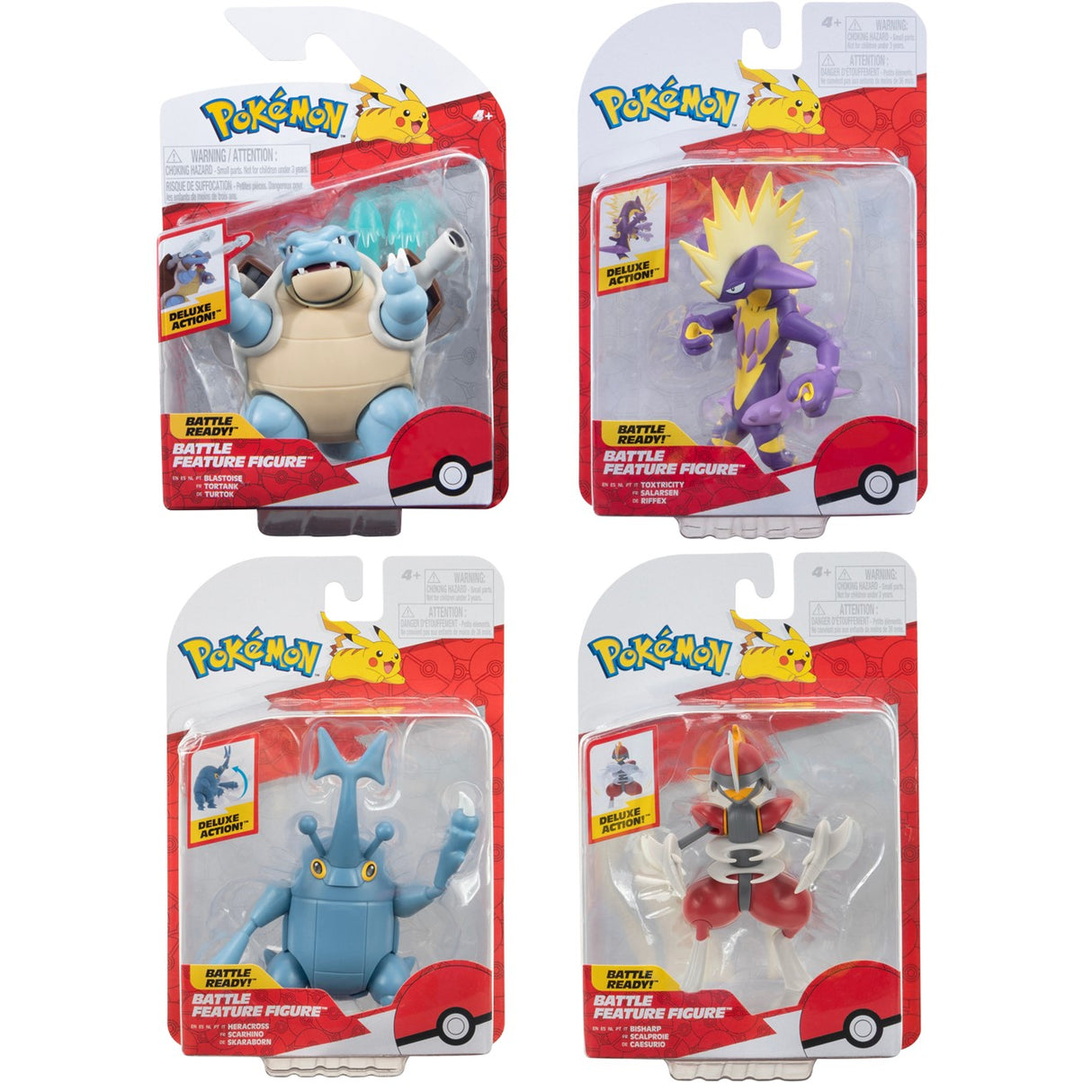 Pokemon - Battle Feature Figure Ass. (95135-18) Pokémon