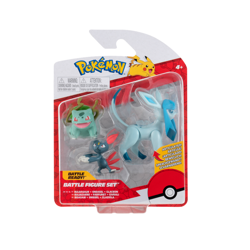Pokémon - Battle Figure - 3 PK - Assorteret (95155_10)