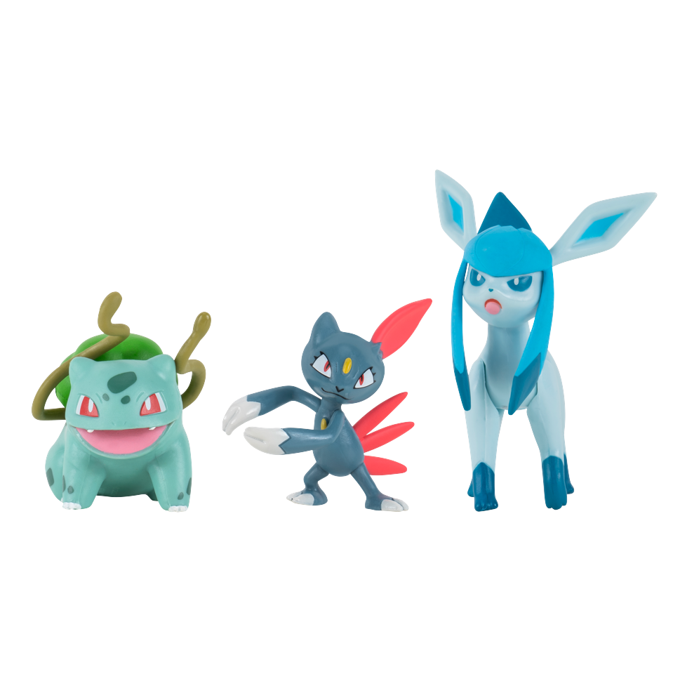 Pokémon - Battle Figure - 3 PK - Assorteret (95155_10)