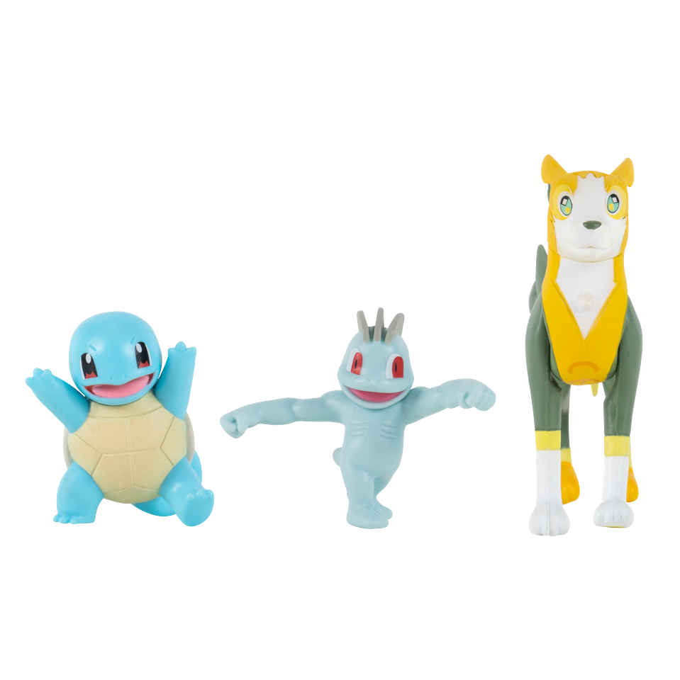 Pokémon - Battle Figure - 3 PK - Assorteret (95155_10)