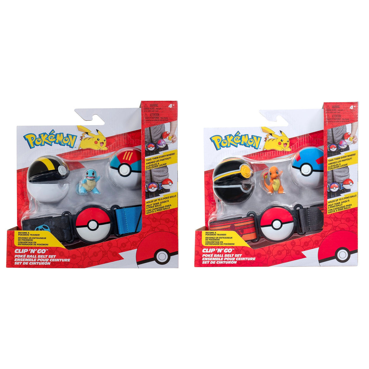 Pokémon - Clip N Go Belt Set - (95283-17) Pokémon