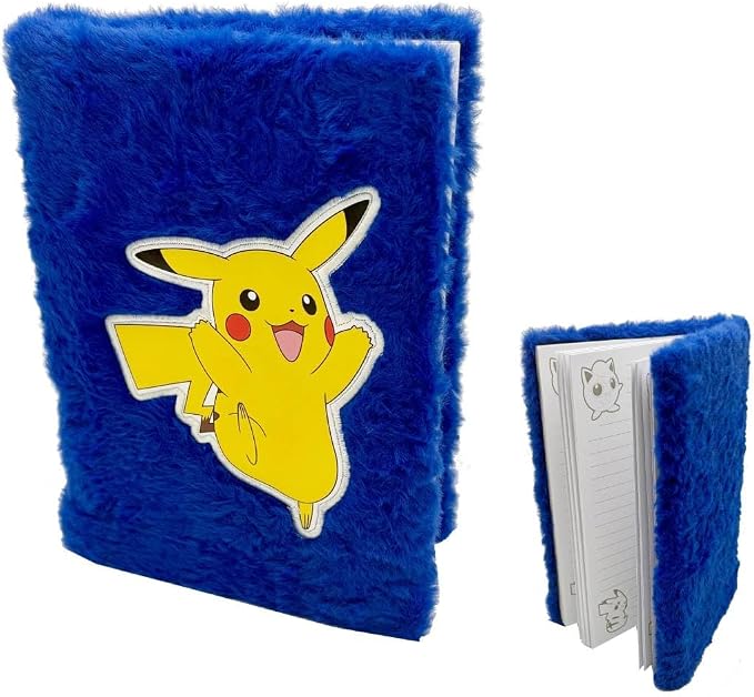 Pokémon - Plush Notebook - Pikachu Pokémon