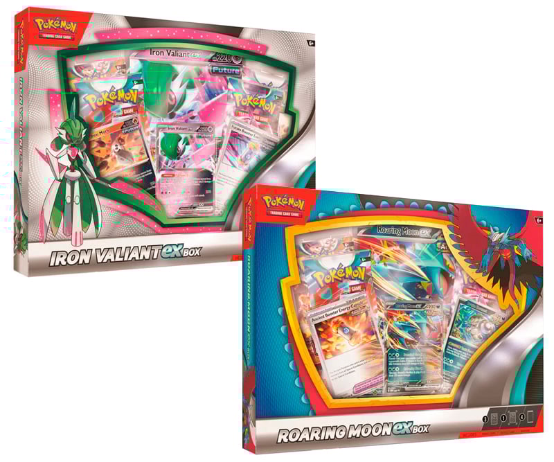 Pokémon - Roaring Moon/Iron Valiant ex Box (POK85712) Pokémon