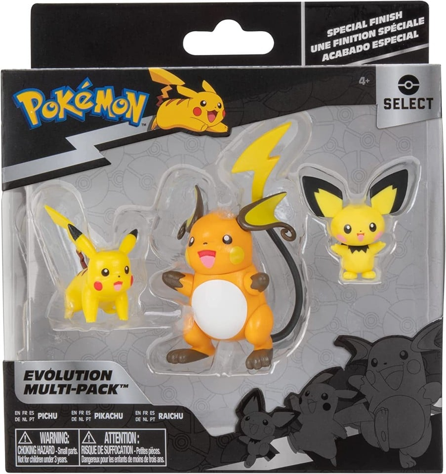Pokémon - Select Evolution 3er-Pack - Pikachu (PKW2778)