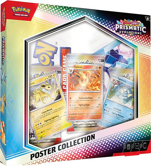 Pokemon - SV8.5 Prismatic Evolutions - Poster Collection Box (POK10041) Pokémon