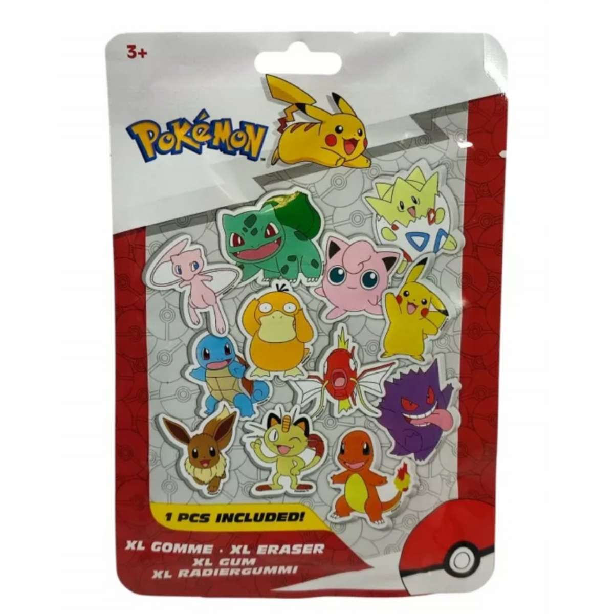 Pokémon - XXL Eraser Pokémon