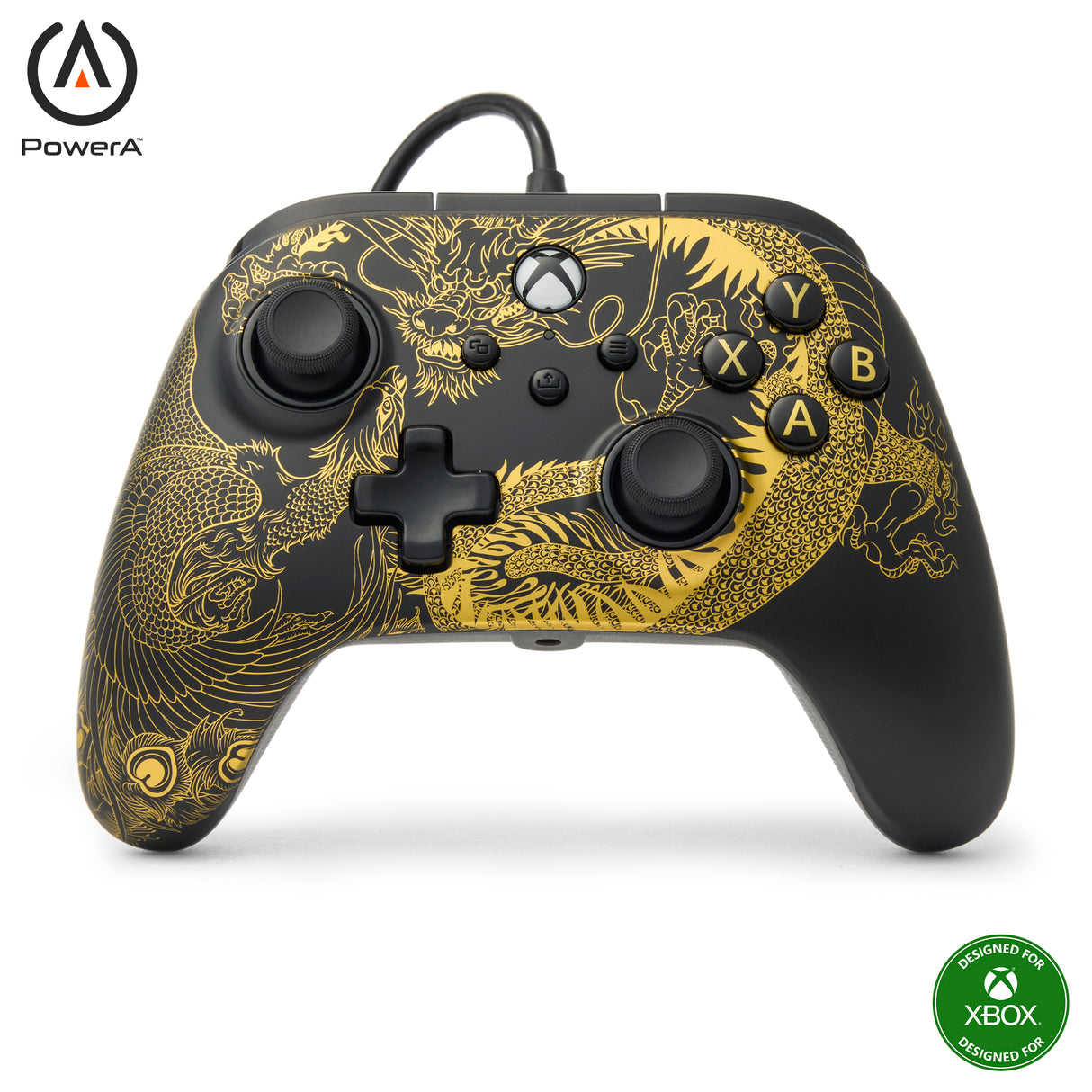 PowerA Enhanced Cabled Controller – Dragon & Phoenix (Xbox X/S)