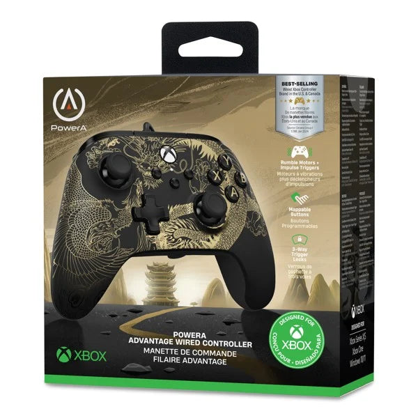 PowerA Enhanced Cabled Controller – Dragon & Phoenix (Xbox X/S)