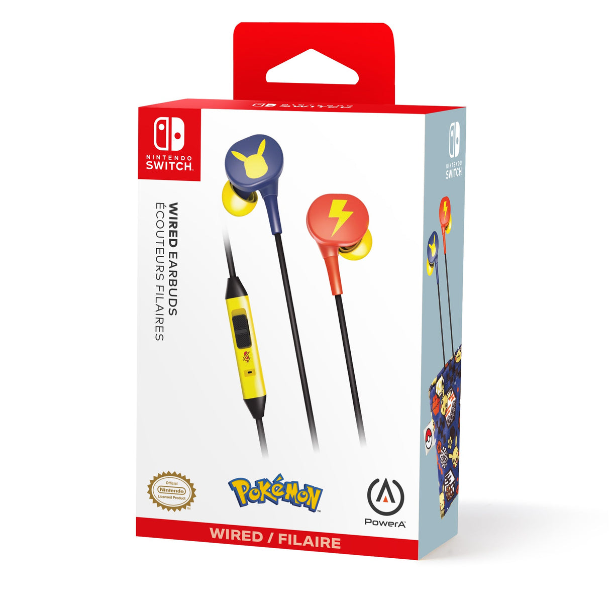PowerA NSW Wired Earbuds - Pokémon Pikachu Blossom PowerA