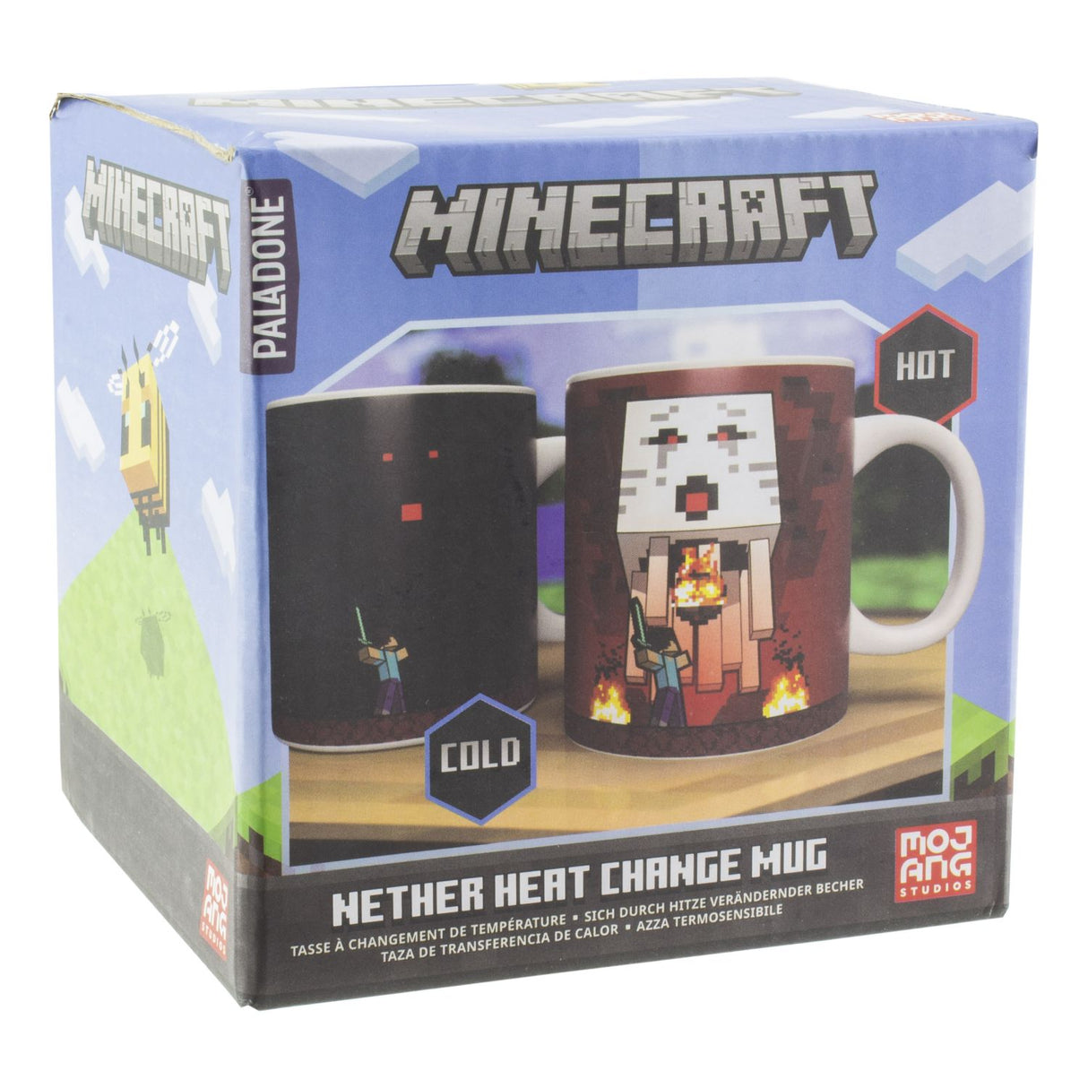 MINECRAFT NETHER HEAT VARMESKIFTENDE KOP