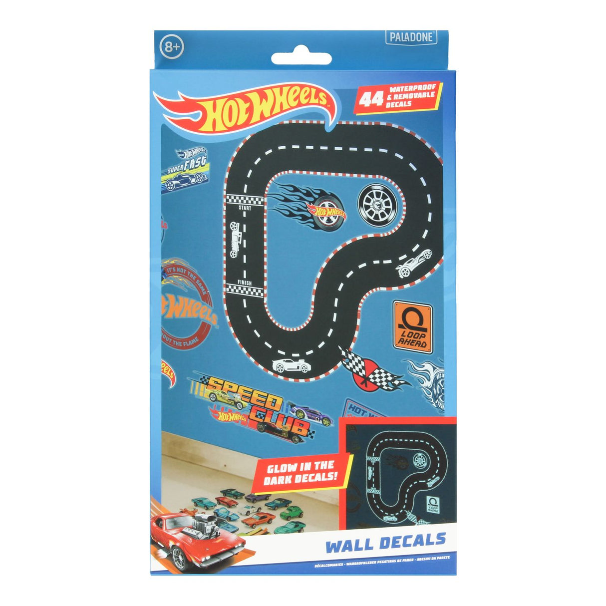 HOT WHEELS WALL DECALS