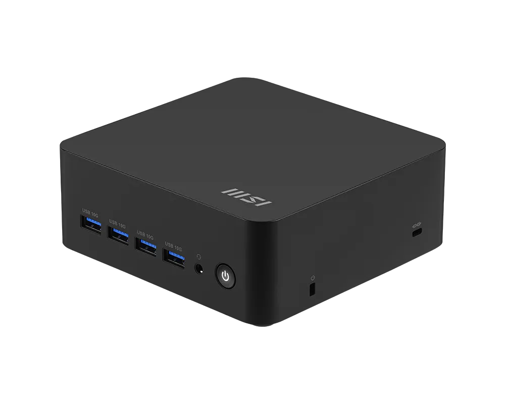 MSI Cubi Z 8M-032AT – mini-PC, produktvinkel 1