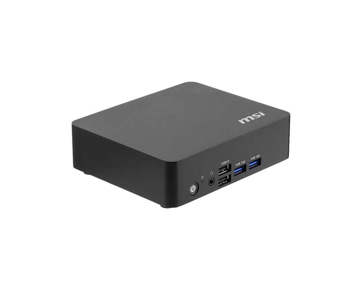 MSI Cubi NUC TWG S – sort blæserløs mini-PC