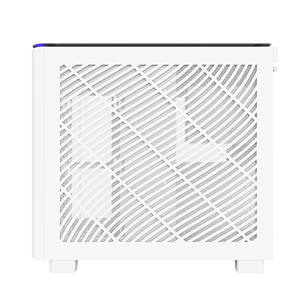 Montech King 95 Hvid - curved glas