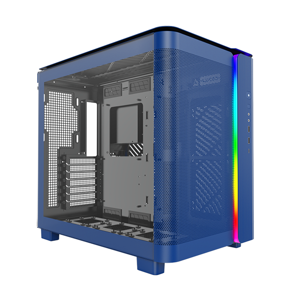 Montech King 95 Blå - curved glas