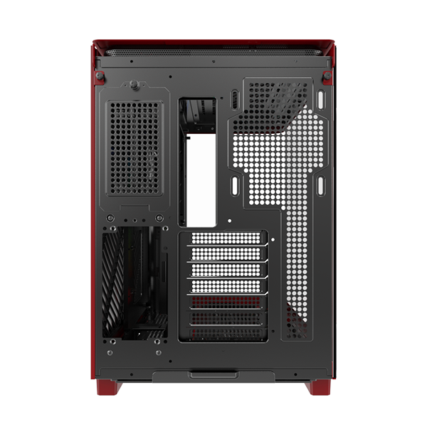 Montech King 95 Rød - curved glas