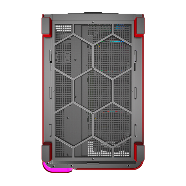 Montech King 95 Pro Rød- curved glas