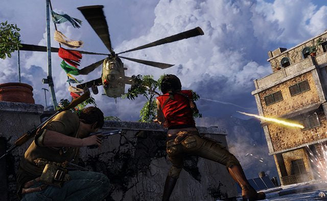 Uncharted 2: Among Thieves Remastered (DE/Multi in Game) – PS4 – officielt kampagnebillede