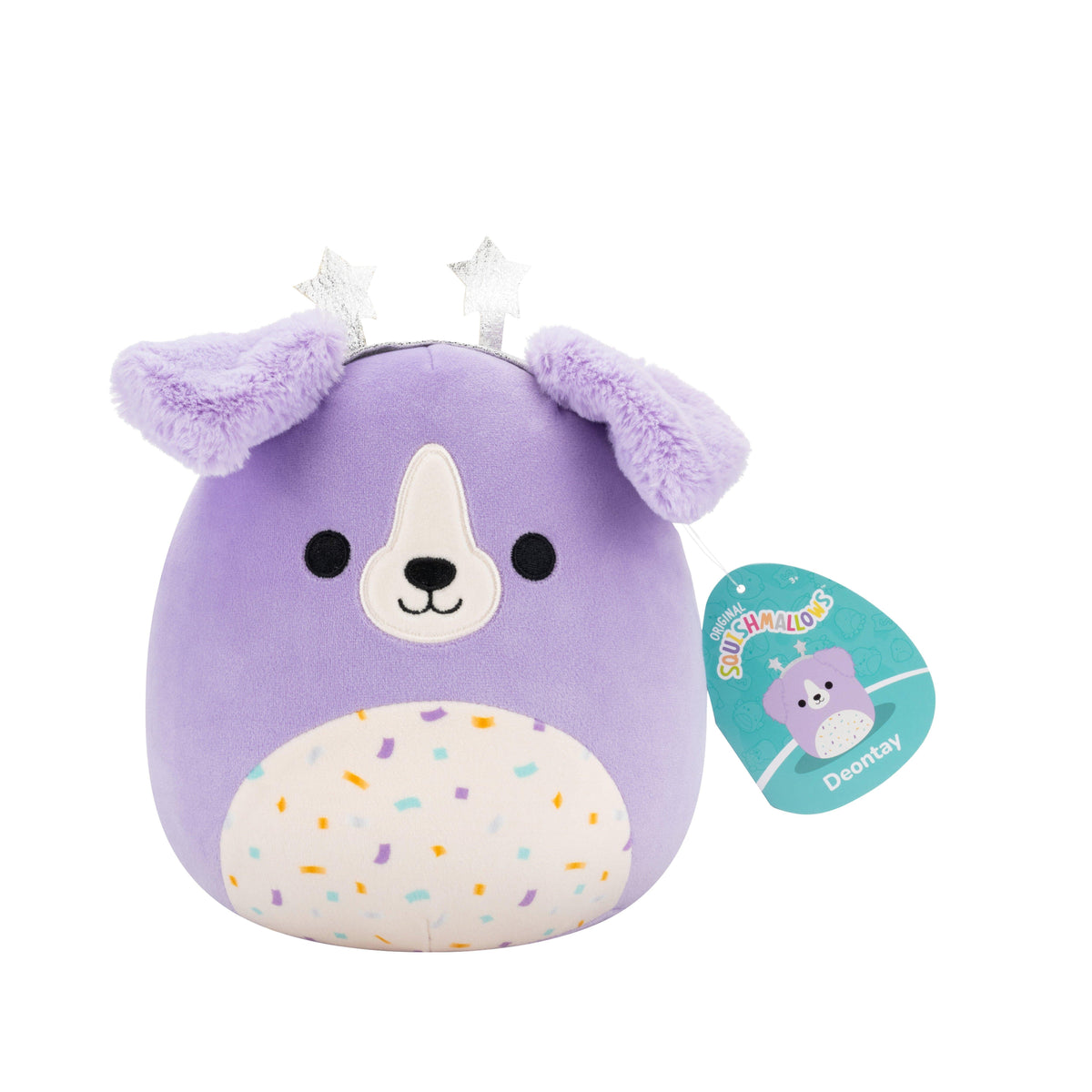 Squishmallows - 19 cm Celebration Plush - Deontay Retriever Squishmallows