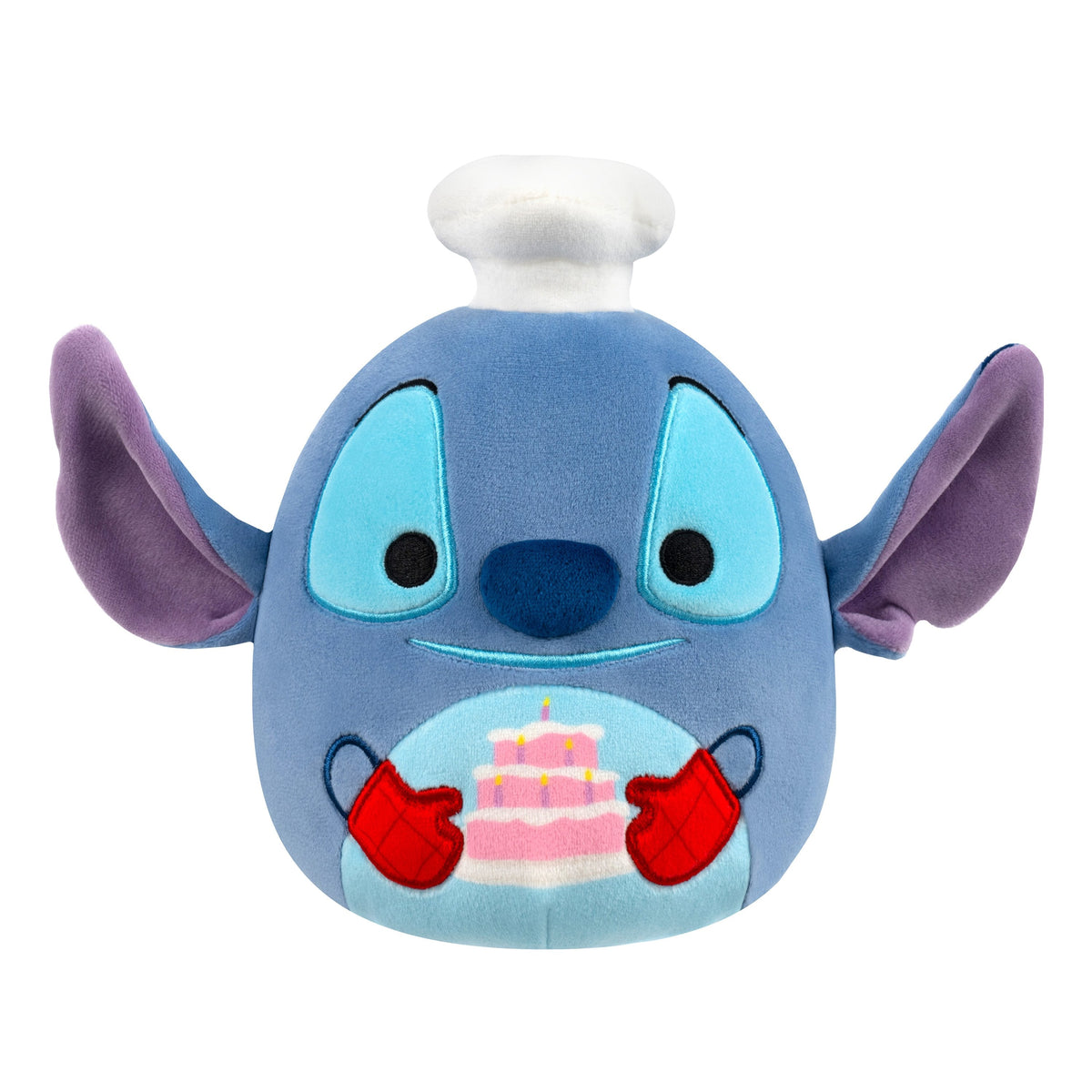 Squishmallows 20 cm Disney - Chef Stitch With Cake Squishmallows