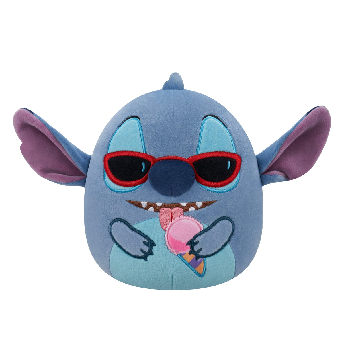 Squishmallows - 20 cm Plush Disney Stitch - Stitch with snow cone Squishmallows