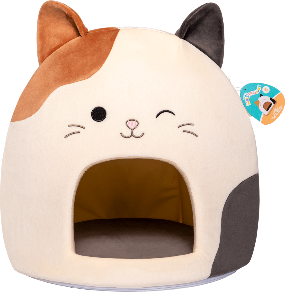 Squishmallows Cam overdækket kæledyrsseng – 50 cm