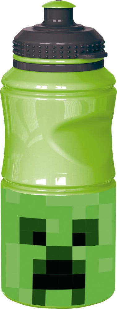 Stor - Easy hold sports water bottle, 380 ml - Minecraft (088808722-40455-12) Stor