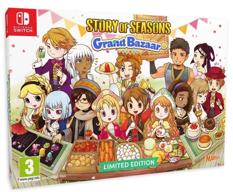 Story of Seasons: Grand Bazaar (Limited Edition) Nintendo Switch