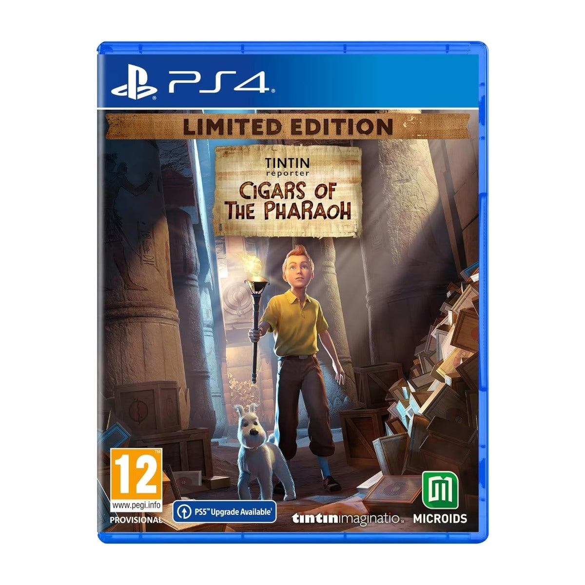Tintin Reporter Cigars of the Pharaoh - PlayStation 4