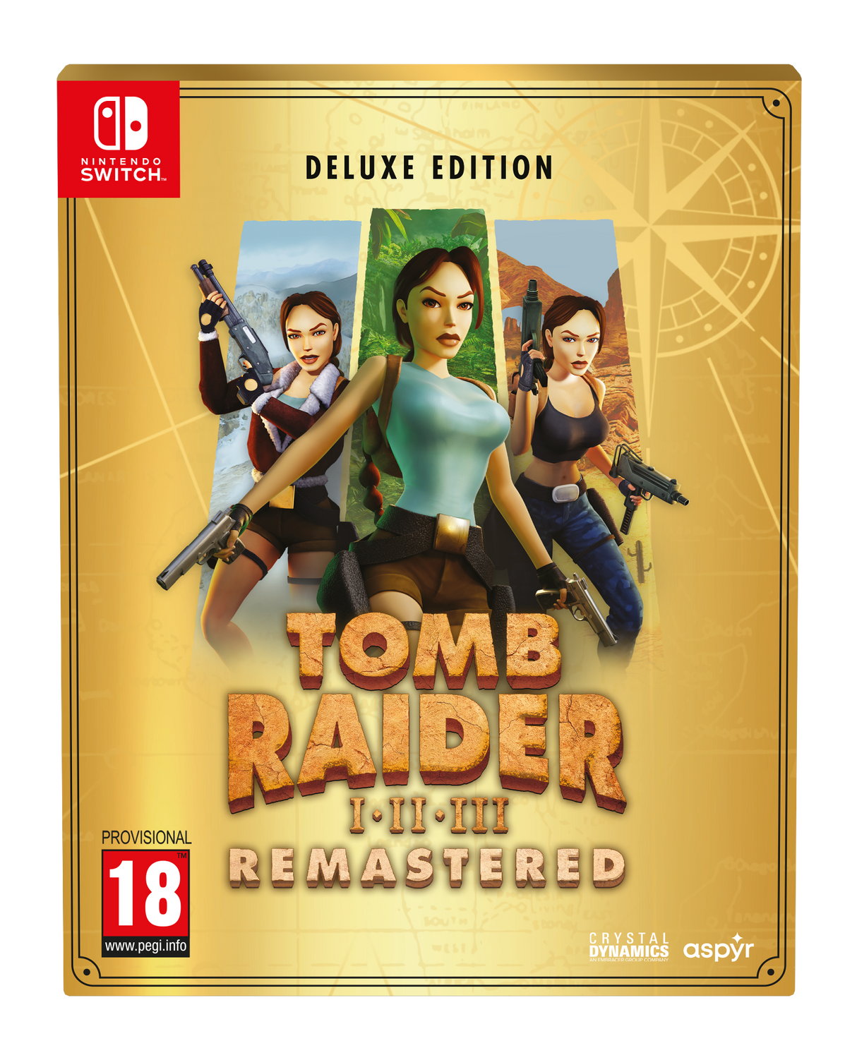 Tomb Raider I-III Remastered (Deluxe Edition) Aspyr