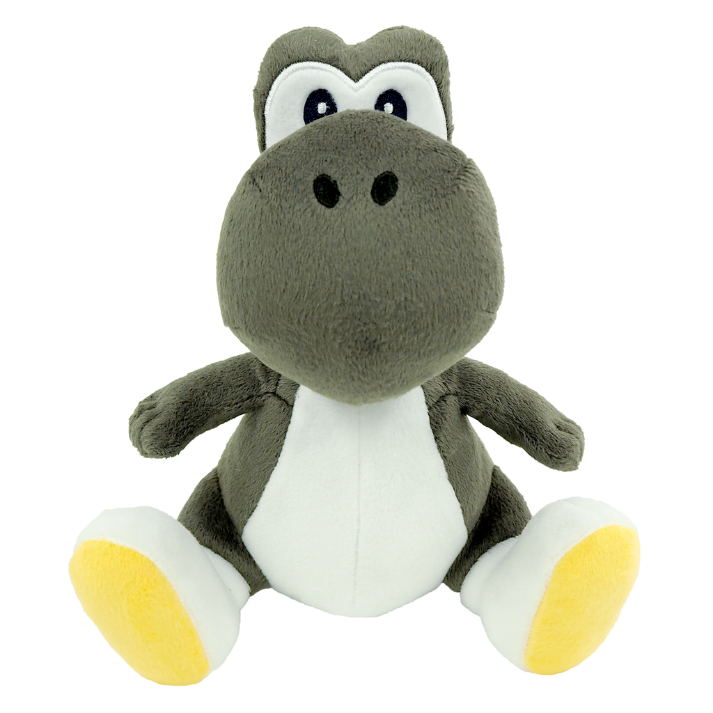 Nintendo Super Mario Yoshi bamse – sort, 20 cm – produktfoto