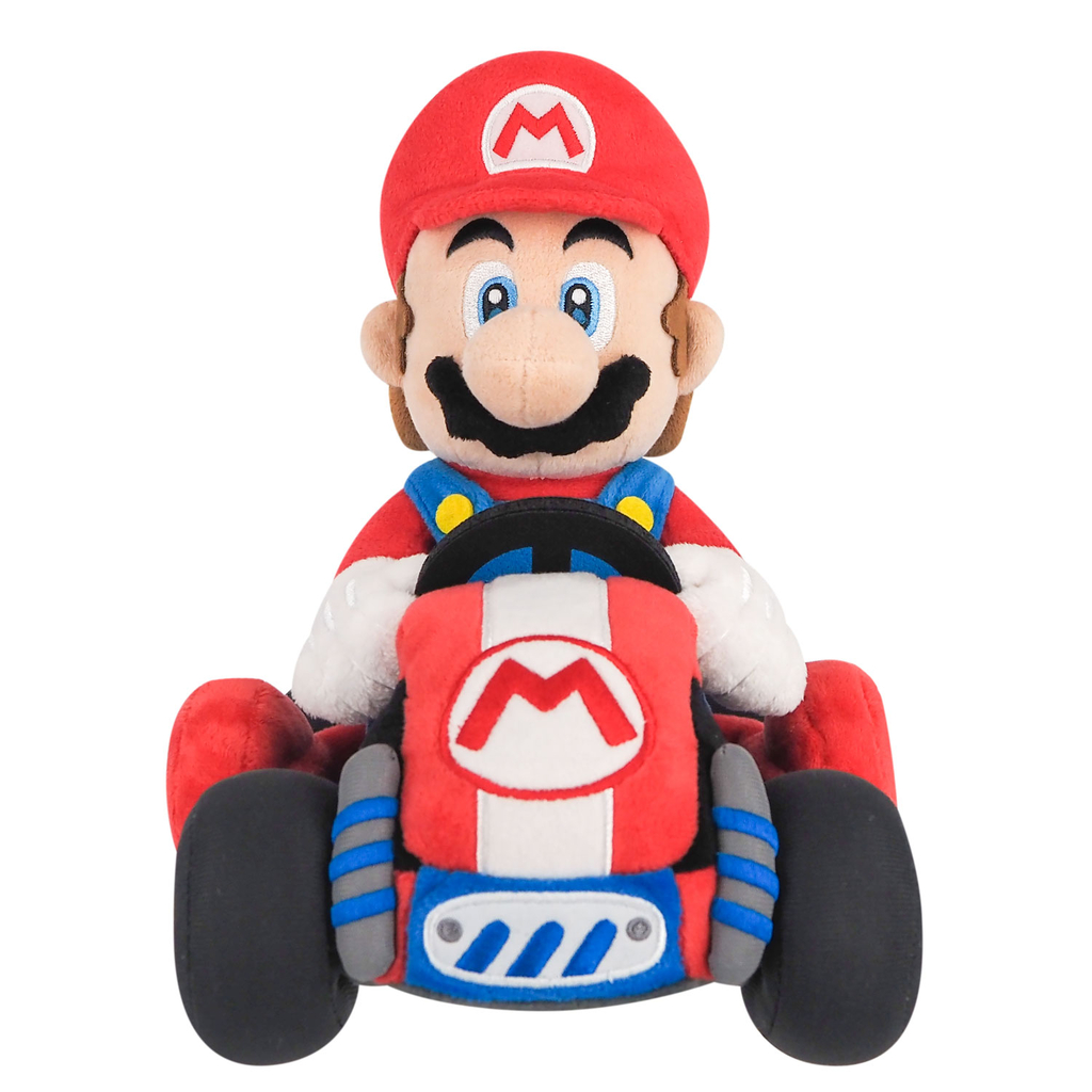 Mario Kart Mario i Kart Bamse – 27 cm