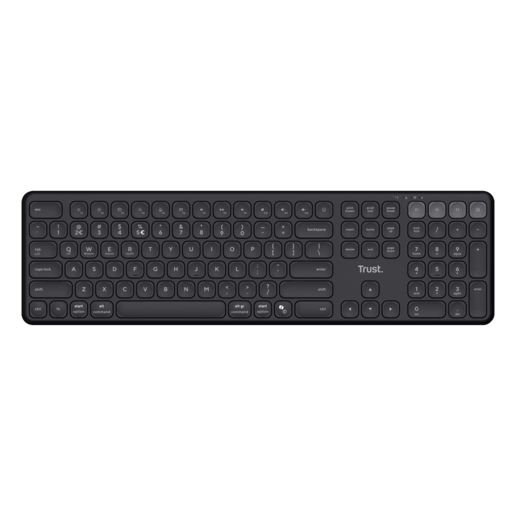 Trust Vaiya Trådløst Multidevice-tastatur – Nordisk